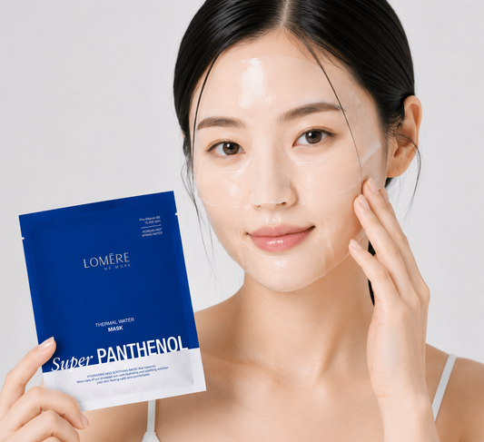 LOMERE Super Panthenol Thermal Water Mask Sheet – 1 Sheet